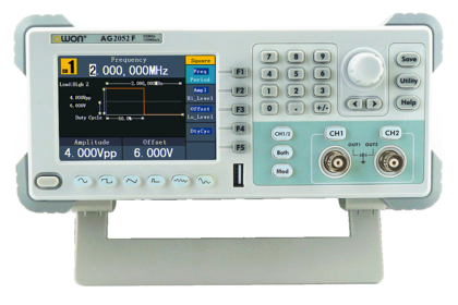 Универсальный DDS-генератор сигналов OWON AG2052F