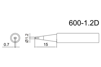 Жало Bakon 600M-T-1.2D