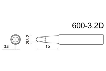 Жало Bakon 600M-T-3.2D
