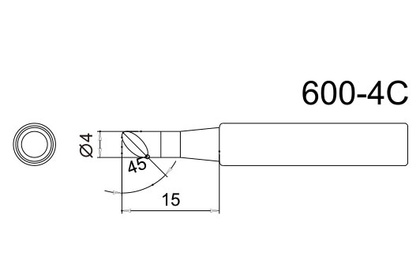 Жало Bakon 600M-T-4C