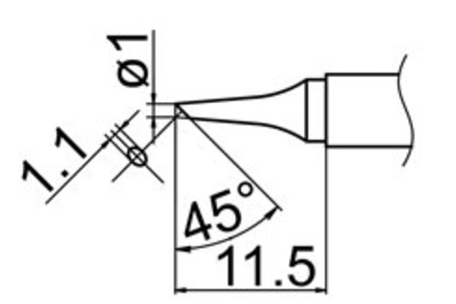 Жало Bakon T13-BC1 (Hakko T13-BC1)