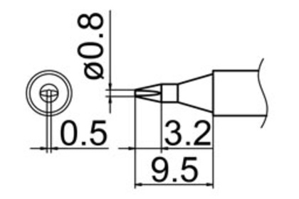 Жало Bakon T13-D08 (Hakko T13-D08)
