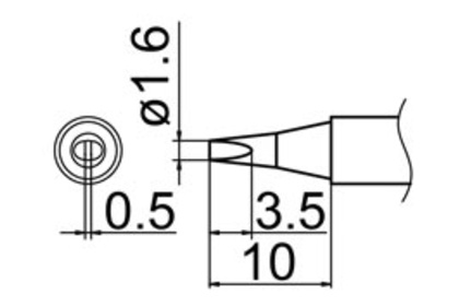Жало Bakon T13-D16 (Hakko T13-D16)