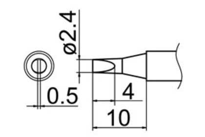 Жало Bakon T13-D24 (Hakko T13-D24)