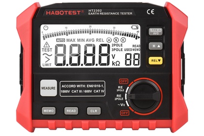 Измеритель сопротивления заземления Habotest HT2302