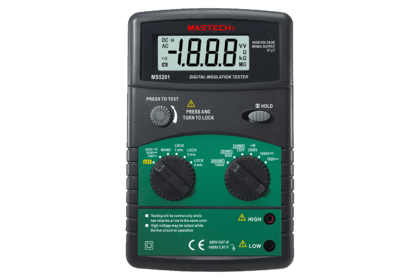 Измеритель сопротивления изоляции (мегаомметр) Mastech MS5201