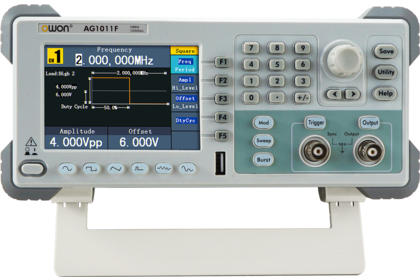 Универсальный DDS-генератор сигналов OWON AG1011F