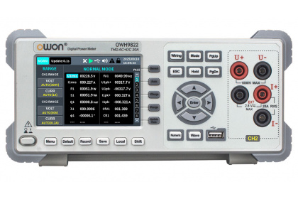 Цифровой однофазный измеритель мощности Owon OWH9822