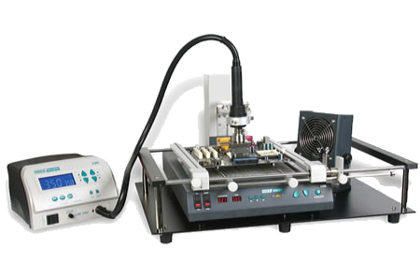 Паяльная станция BGA QUICK 855 экономичный (QUICK855PG+QUICK855T+рамка-держатель+вентилятор)