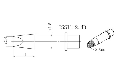 Жало Quick TSS11-2.4D
