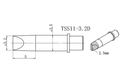 Жало Quick TSS11-3.2D