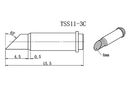 Жало Quick TSS11-3C