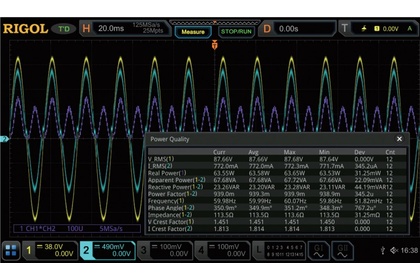 Анализ мощности Rigol MSO8000-PWR