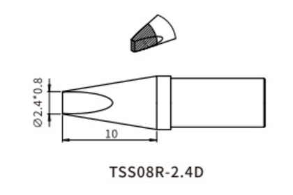 Жало Quick TSS08R-2.4D