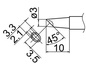 Жало Bakon T13-BCM3 - микроволна (Hakko T13-BCM3)