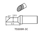 Жало Quick TSS08R-3C