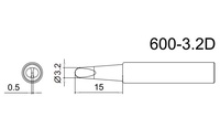 Жало Bakon 600M-T-3.2D