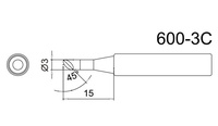 Жало Bakon 600M-T-3C