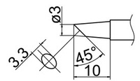 Жало Bakon T13-BC3 (Hakko T13-BC3)