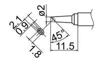 Жало Bakon T13-BCM2 - микроволна (Hakko T13-BCM2)