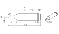 Жало Quick TSS11-1C