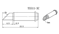 Жало Quick TSS11-3C