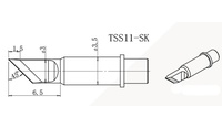 Жало Quick TSS11-SK