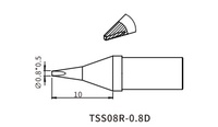 Жало Quick TSS08R-0.8D
